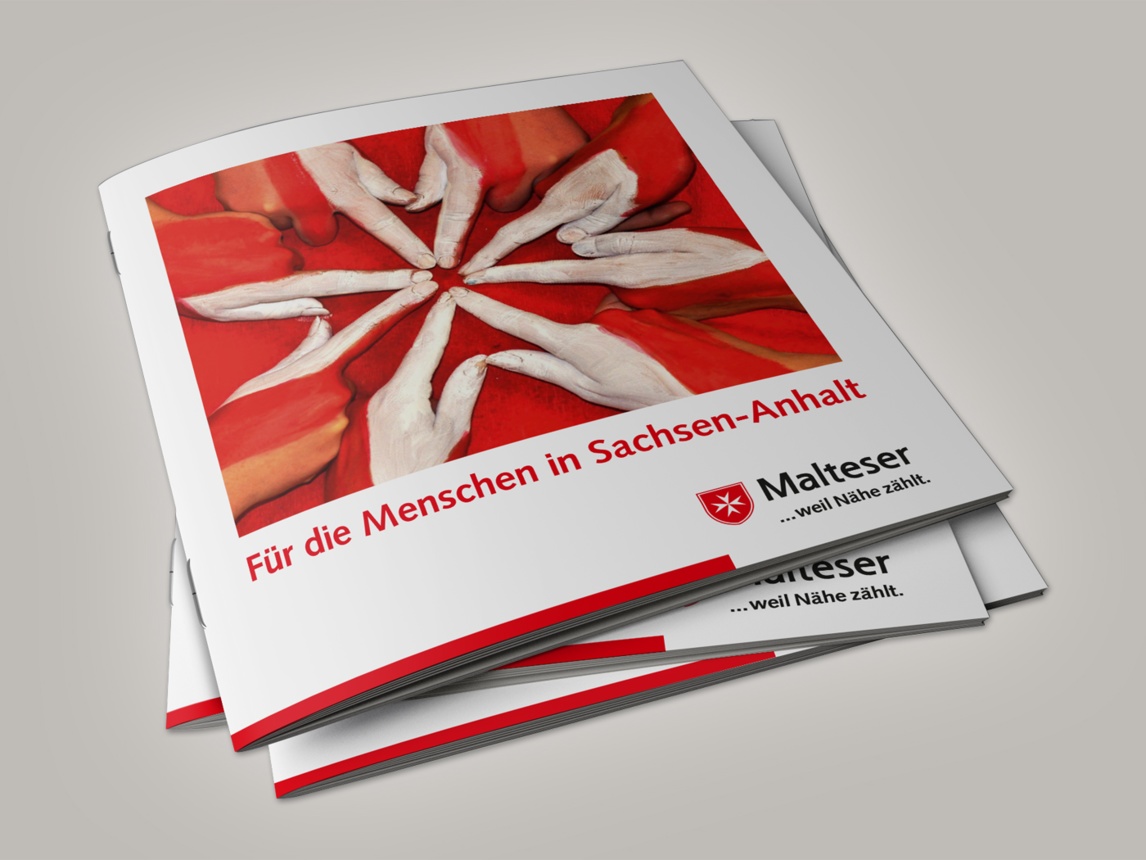Imagebroschüre des Malteser Hilfsdienst Magdeburg